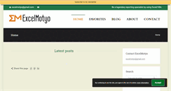 Desktop Screenshot of excelmotyo.com